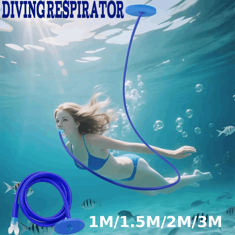 Aquatic Diving - Freestyle Diving Snorkel Tube With Floating