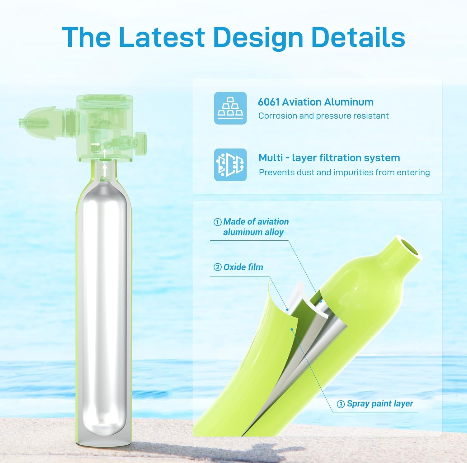 HOUVAN 0.5L Mini Diving Tank w - Aquatic Diving 评论和价格