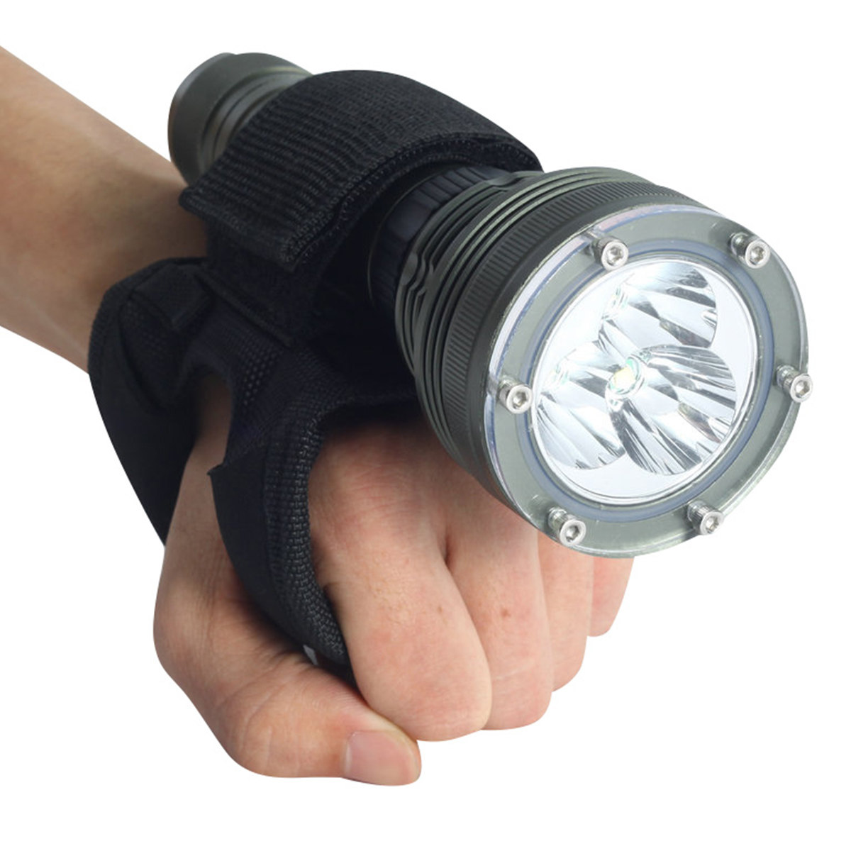 Adjustable Flashlight Holder W - Underwater Flashlight 评论和价格
