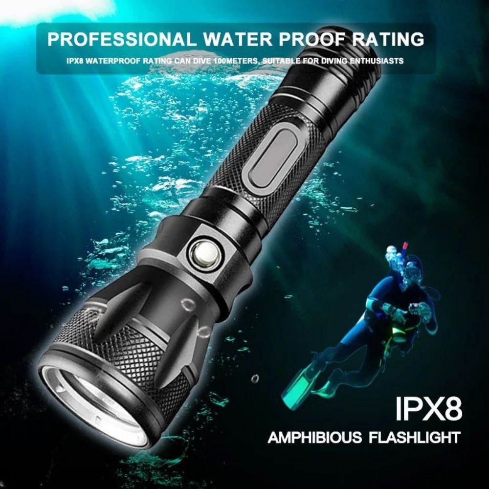 Professional Scuba Diving Flas - Underwater Flashlight 评论和价格