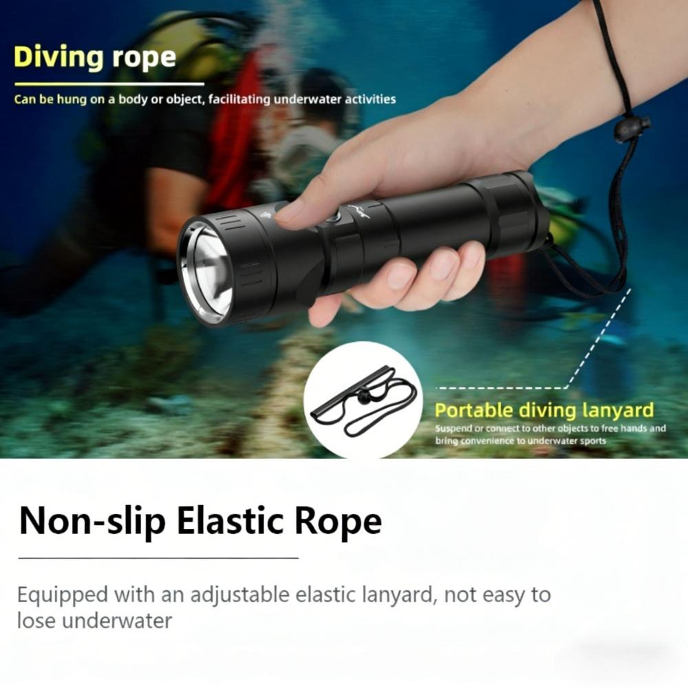 Powerful Diving Flashlight Wat - Underwater Flashlight 评论和价格