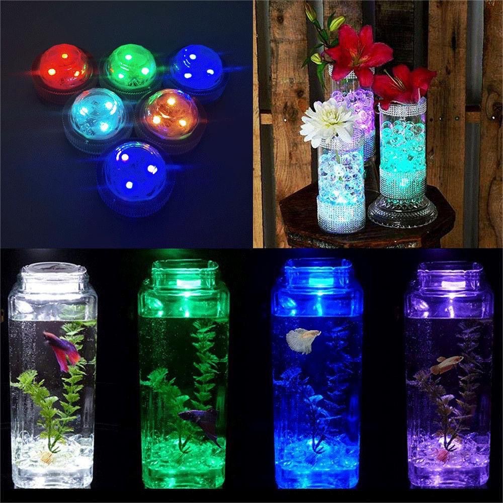 Remote Control RGB Decorative  - Underwater Flashlight 评论和价格